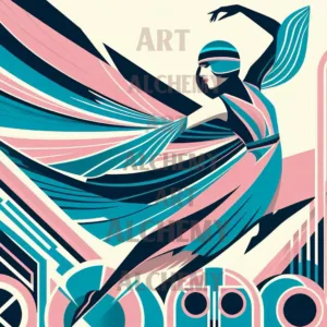 ART DECO VINTAGE FLOWING CLASSIC WOMAN – CLASSIC WALL ART aialchemyart.co.uk vintage stylish classic art deco art