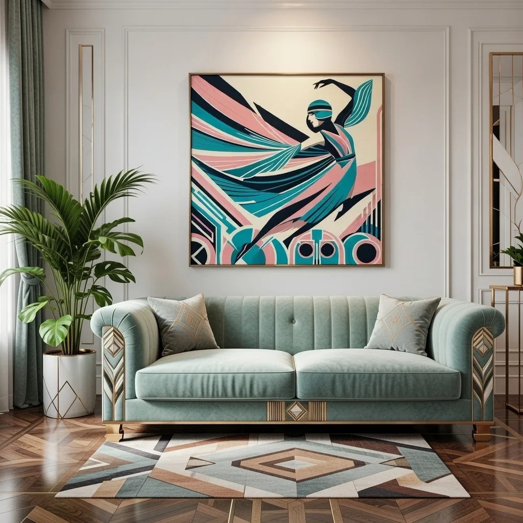 ART DECO VINTAGE FLOWING CLASSIC WOMAN – CLASSIC WALL ART aialchemyart.co.uk vintage stylish classic art deco art