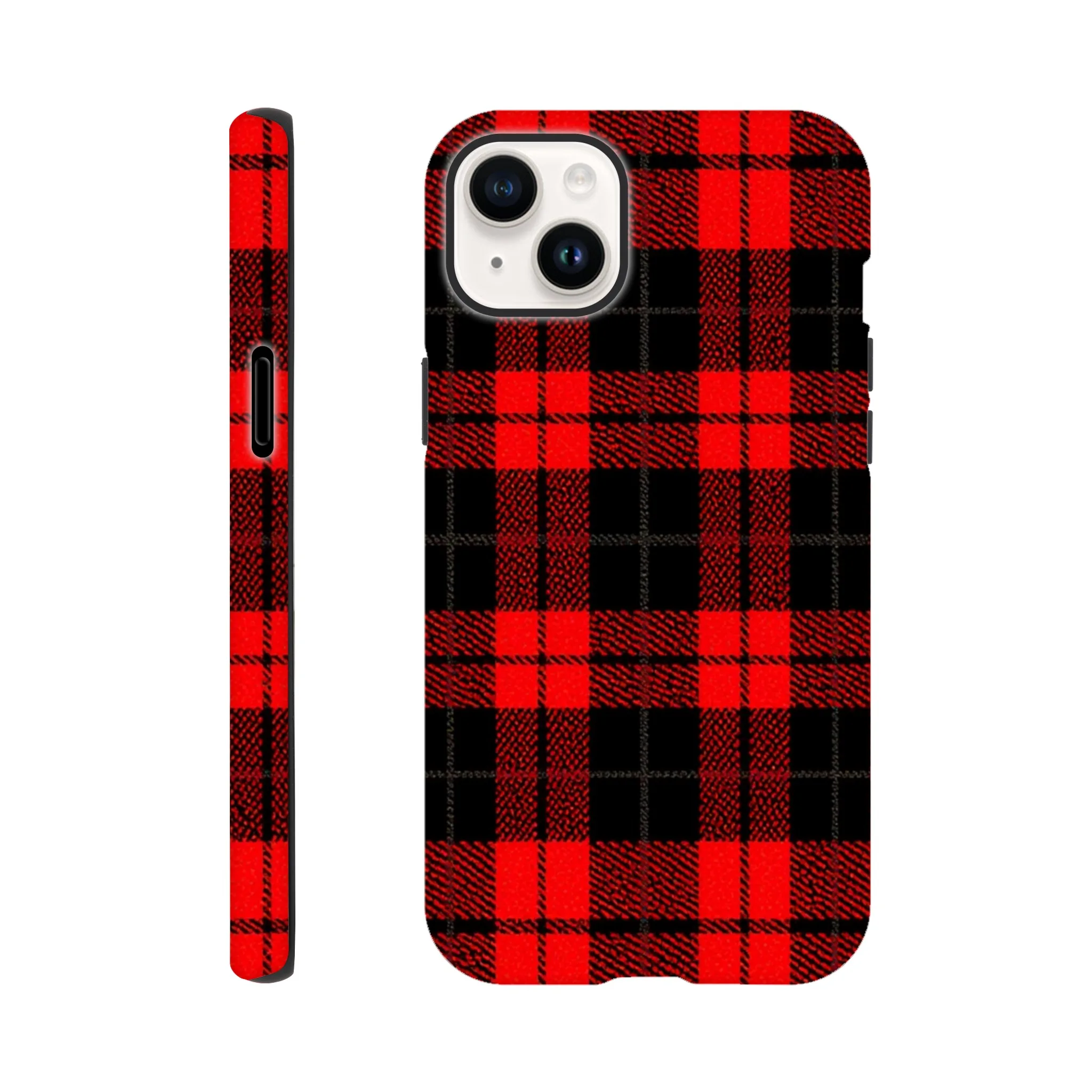 vintage colourful tartan protective mobile phone case. Trending best mobile phone case in uk. Aialchemyart.co.uk funky quirky retro design
