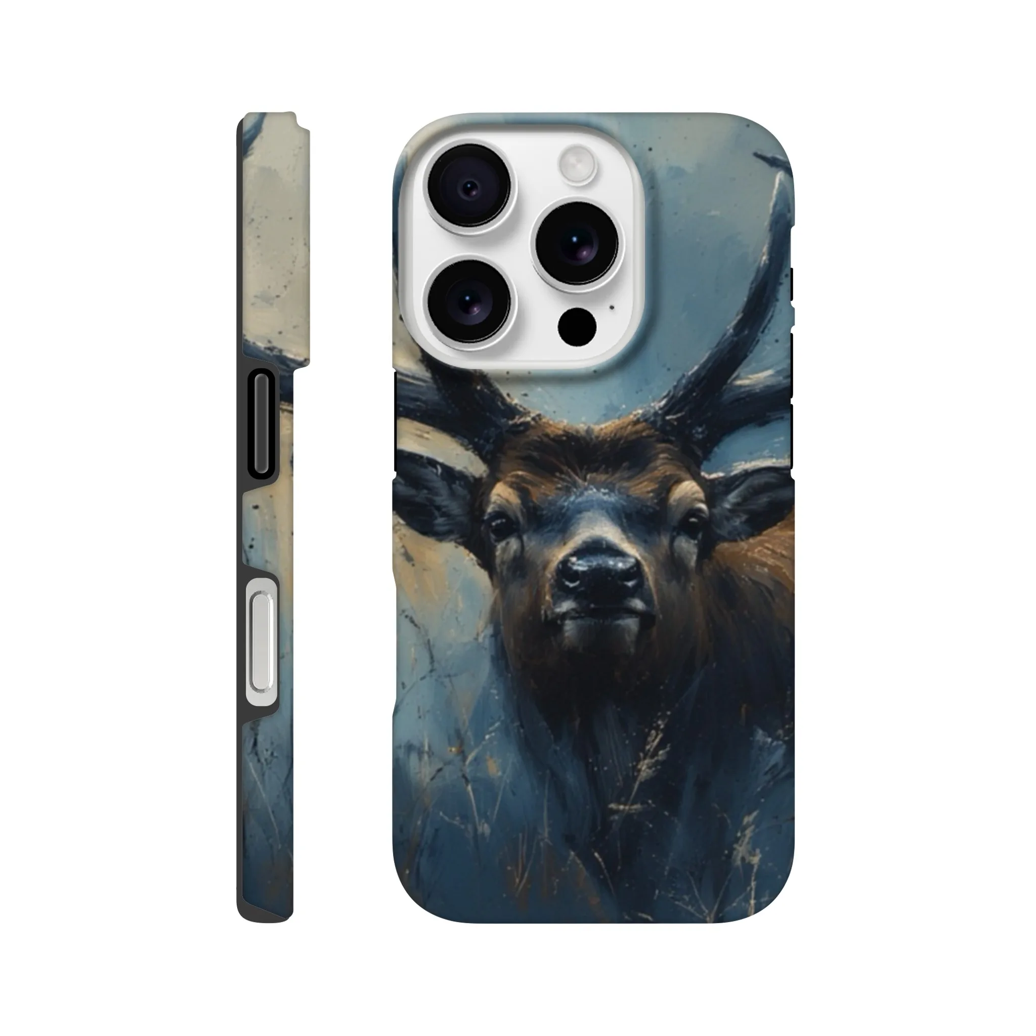 Vintage stag animal, retro tough protective phone case. Best retro vintage phone cases in the uk. Trending mobile phone case. Compatible with iPhone models. Aialchemyart.co.uk
