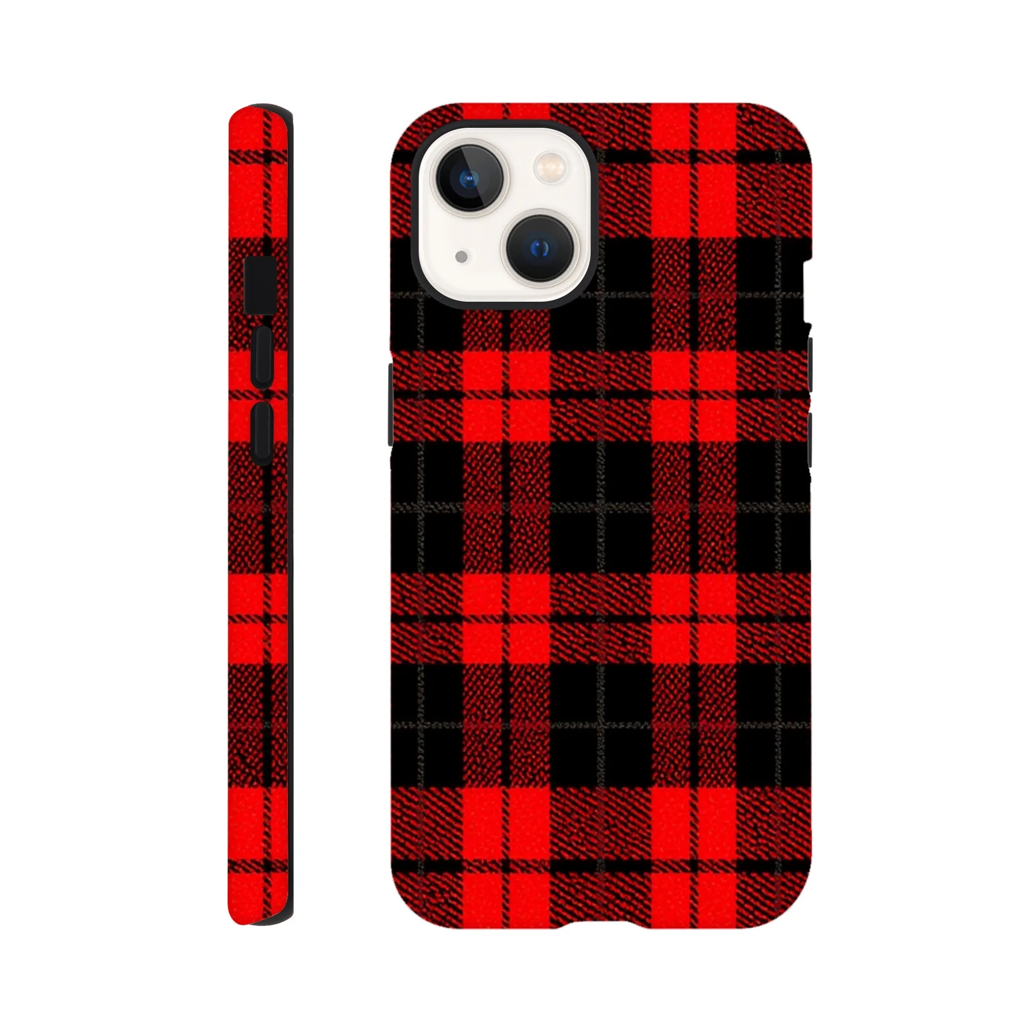 vintage colourful tartan protective mobile phone case. Trending best mobile phone case in uk. Aialchemyart.co.uk funky quirky retro design