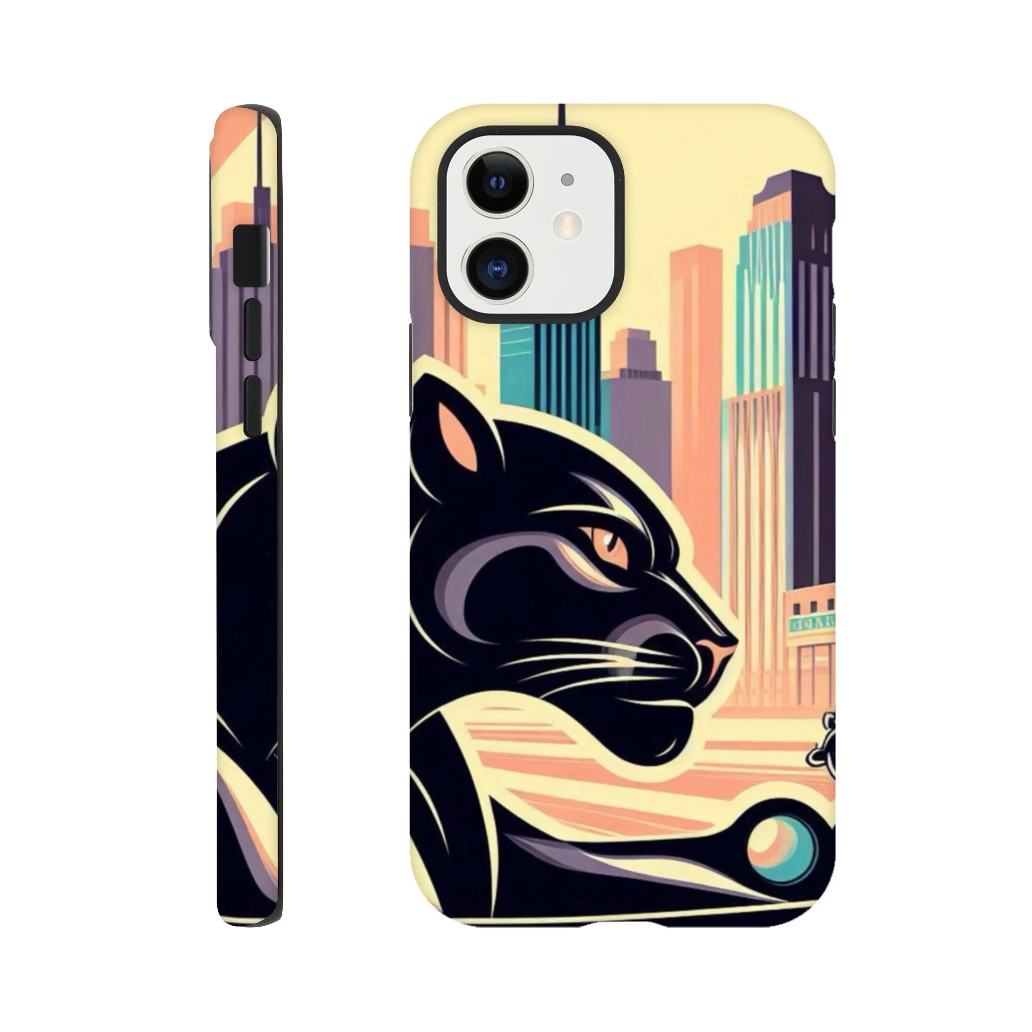 Vintage 1950’s retro squares, tough protective phone case design. Trending vintage art. Compatible with iphones, aialchemyart.co.uk 1950’s vintage retro funky quirky exclusive colourful design. New phone cases