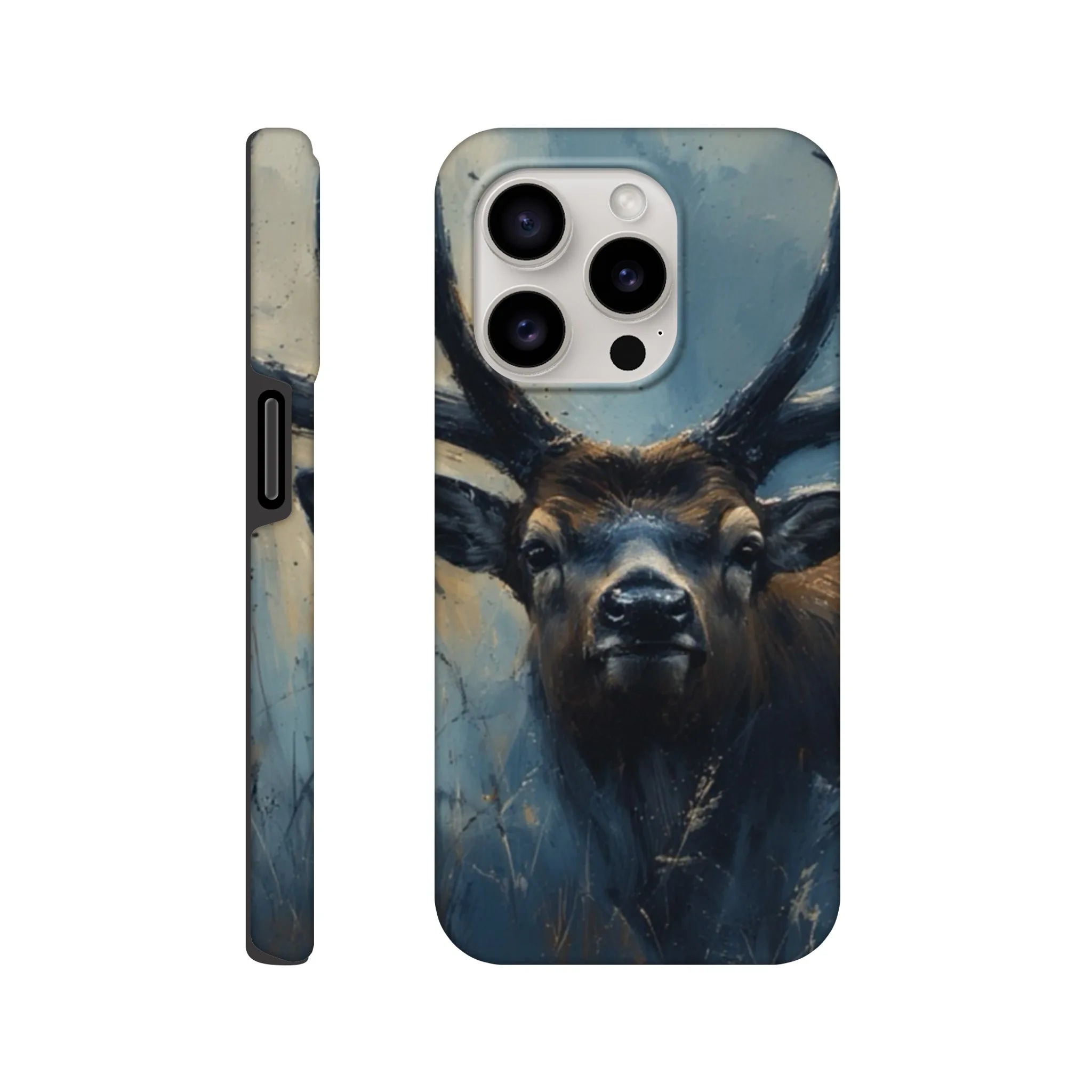 Vintage stag animal, retro tough protective phone case. Best retro vintage phone cases in the uk. Trending mobile phone case. Compatible with iPhone models. Aialchemyart.co.uk