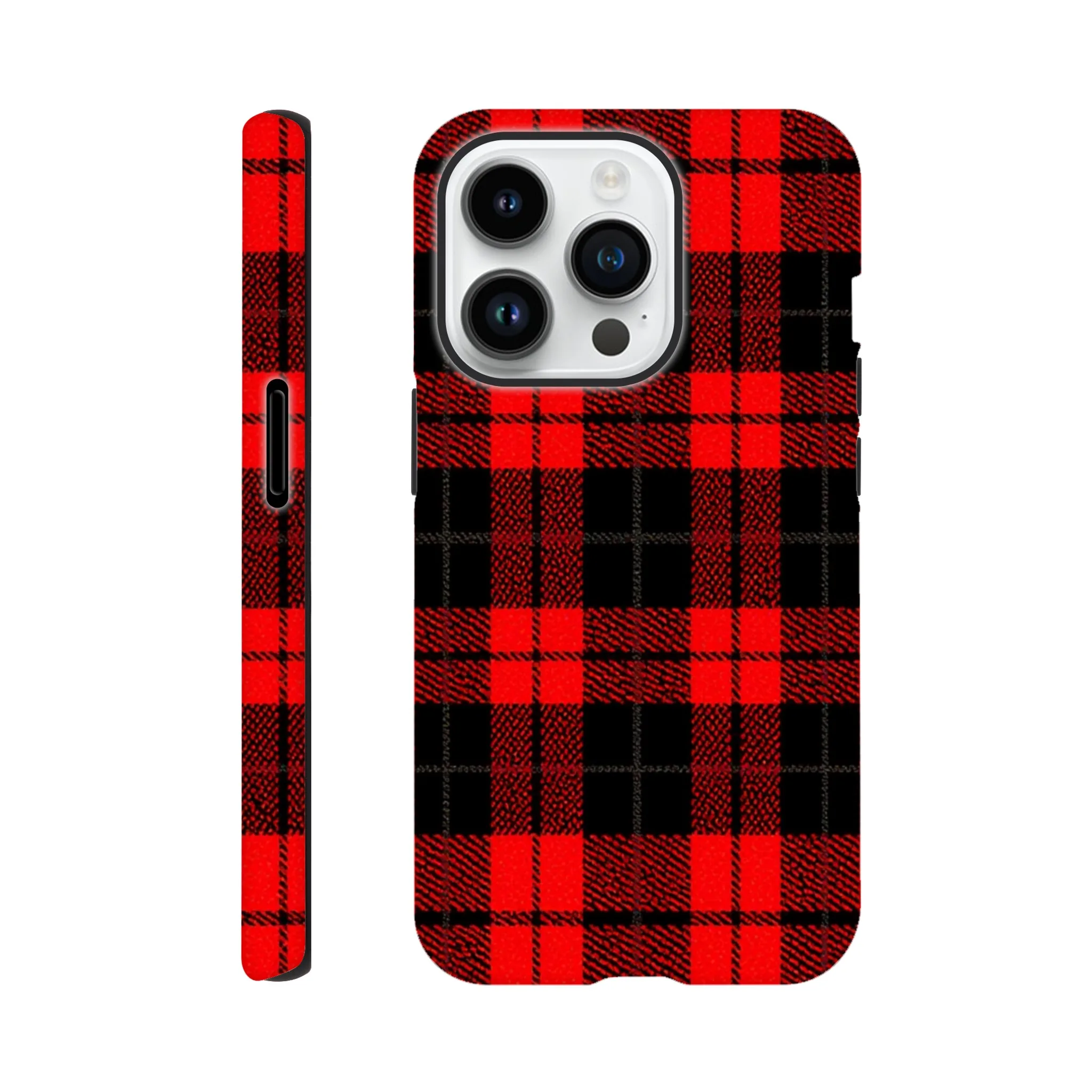 vintage colourful tartan protective mobile phone case. Trending best mobile phone case in uk. Aialchemyart.co.uk funky quirky retro design