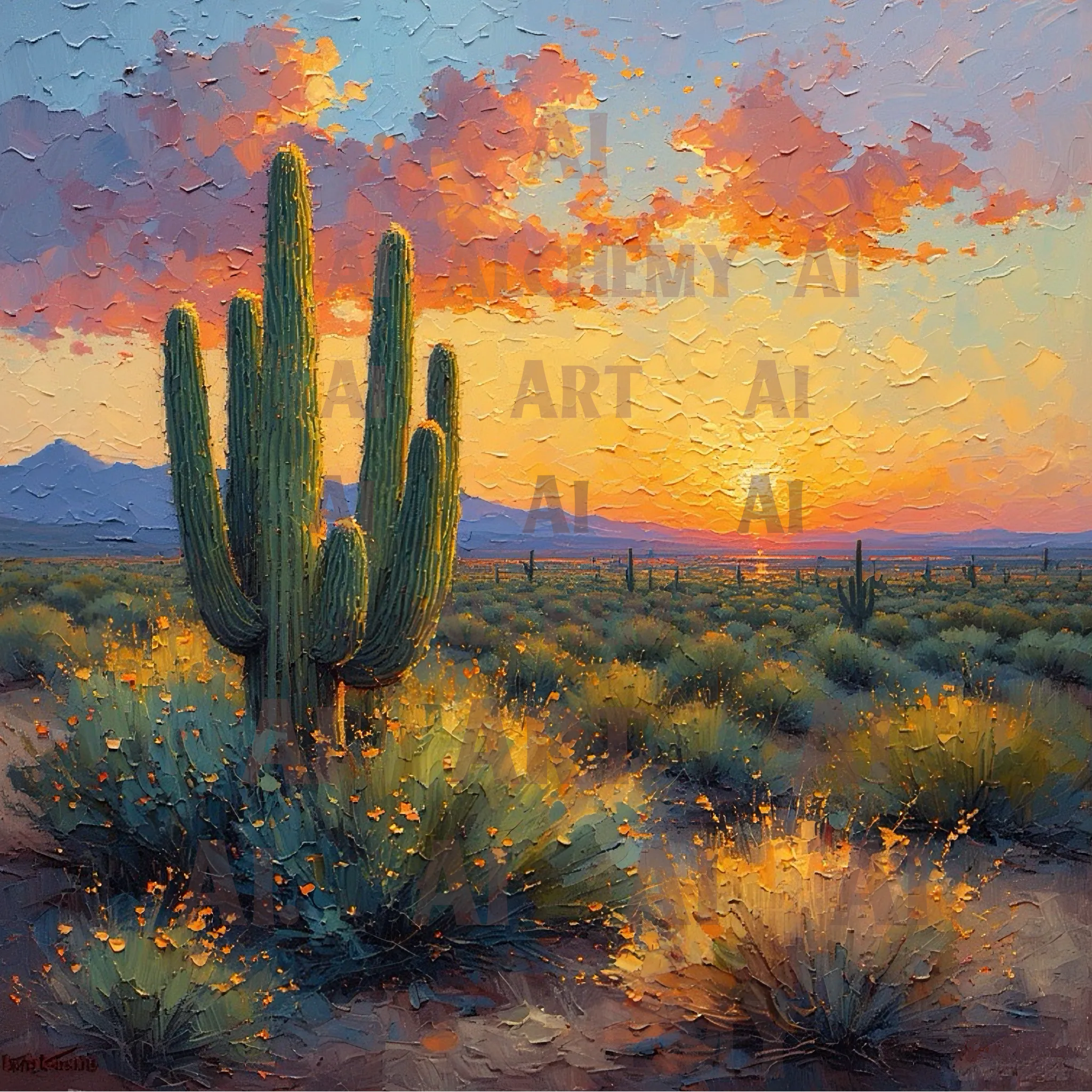 vintage trending nature art cactus . Trending best wall art prints and posters in the uk. Aialchemyart.co.uk funky quirky retro design