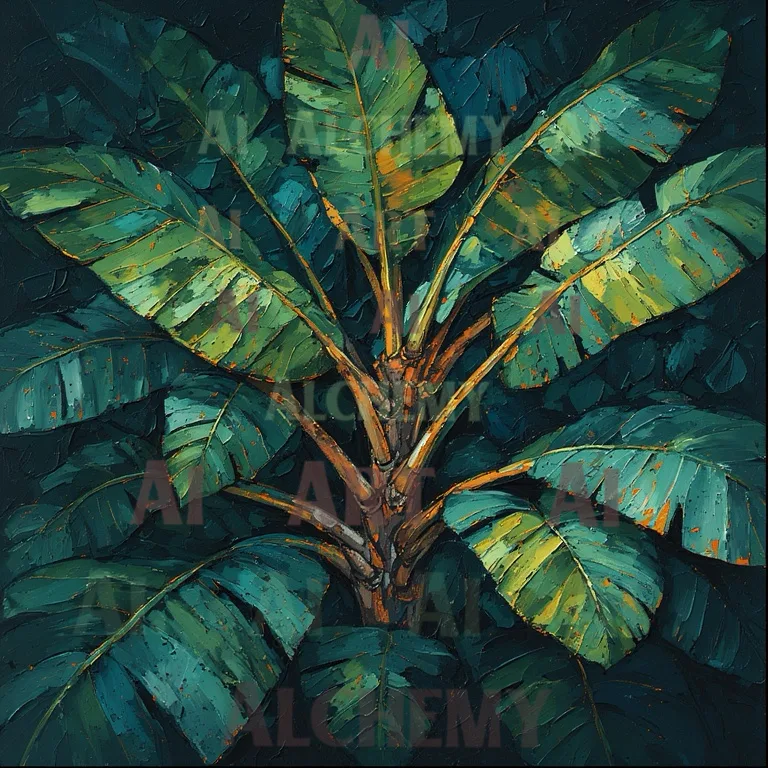Vintage tropical tree art. Best retro art deco wall art in uk. Trending. Aialchemyart.co.uk