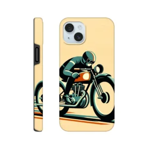 Vintage 1950’s retro tough protective phone case design. Trending vintage art. Compatible with iphones, aialchemyart.co.uk 1950’s vintage retro motorcycle design. phone cases