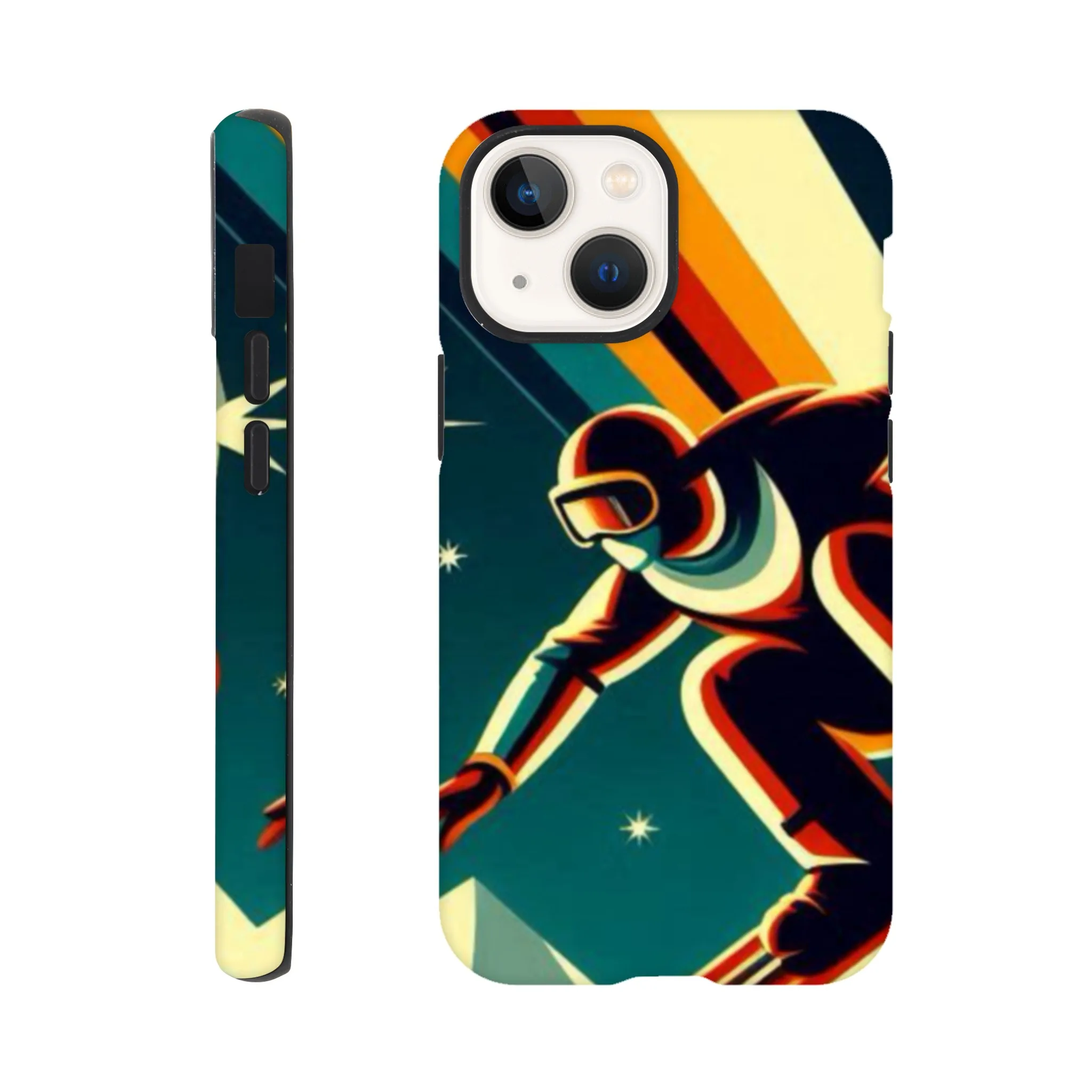 Vintage 1950’s tough protective phone case design. Trending vintage art. Compatible with iphones, aialchemyart.co.uk 1950’s vintage retro funky quirky exclusive colourful design. New phone cases